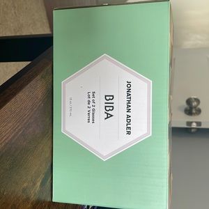 Jonathan Adler ribbed glasses